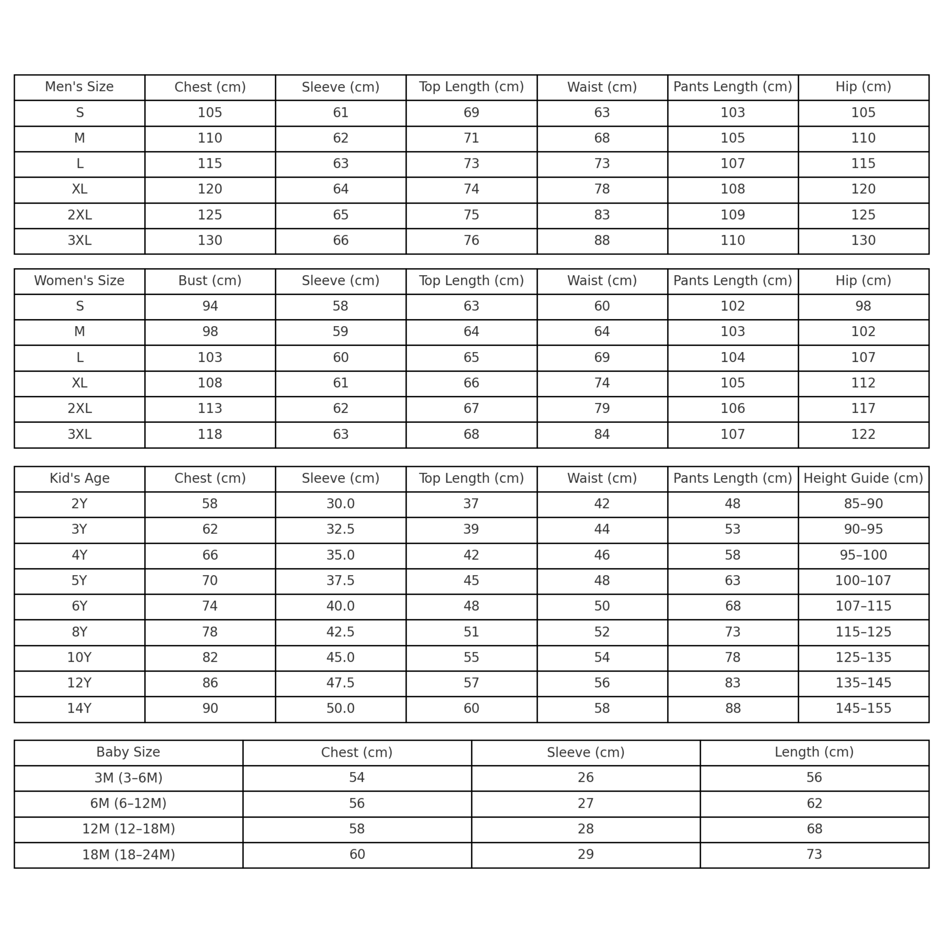 Green & Red Pine Tree & Snowflake Pyjama Set